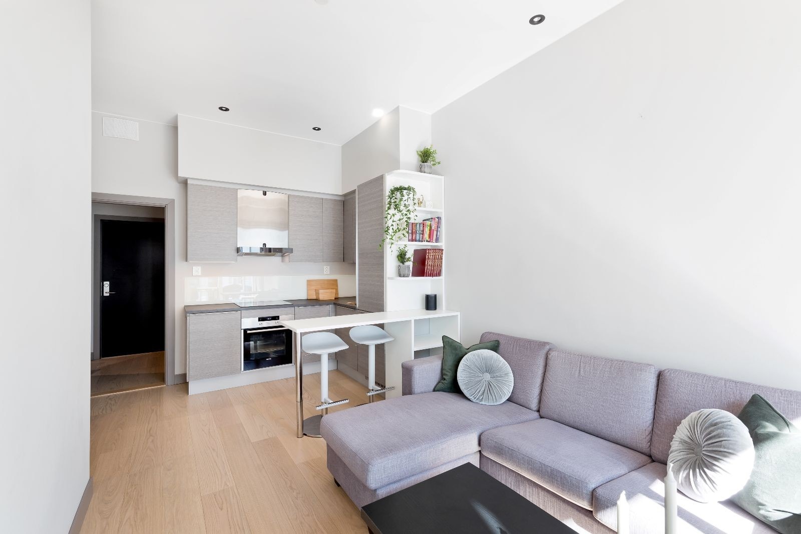 Åpen stue-kjøkken løsning Galleribilde