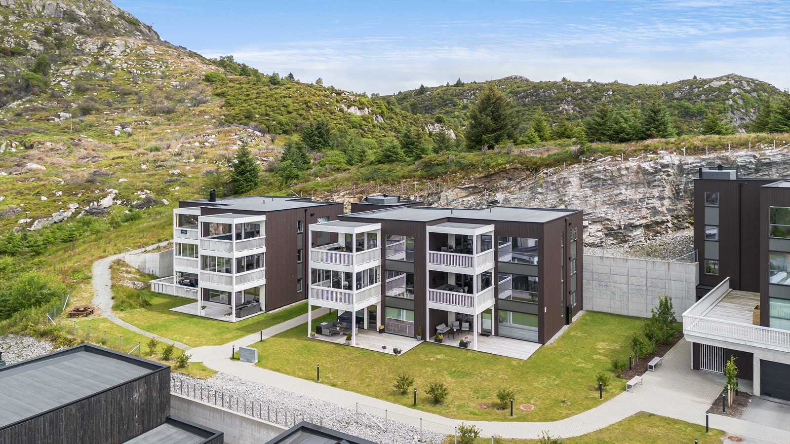 Flott vedlikeholdt utearealer Galleribilde