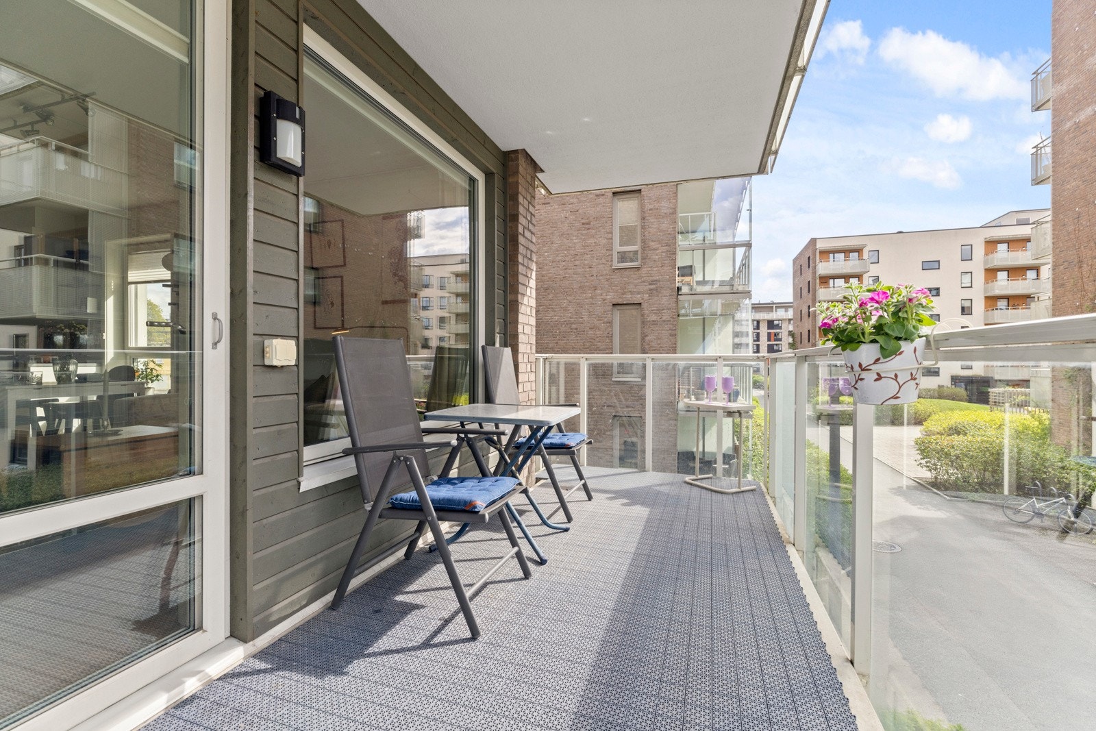 Har har du ekstra plass til avslapning eller sosiale sammenkomster Galleribilde