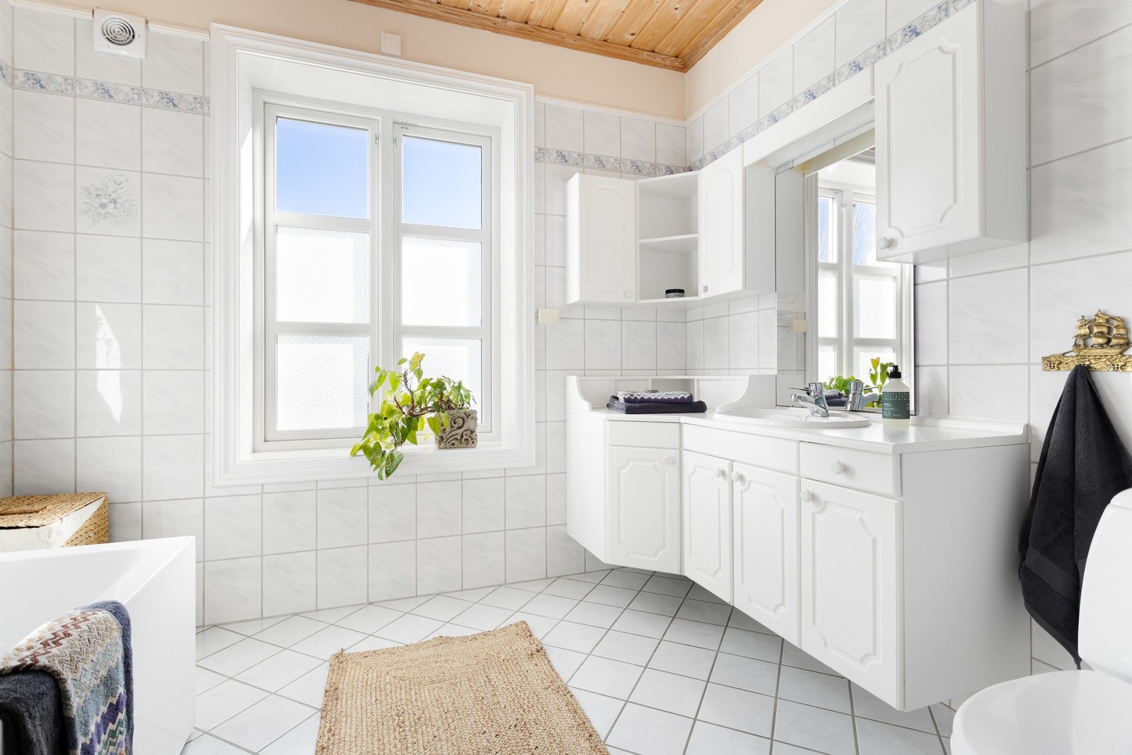 Bad i 1.etg. fra 1993. Galleribilde