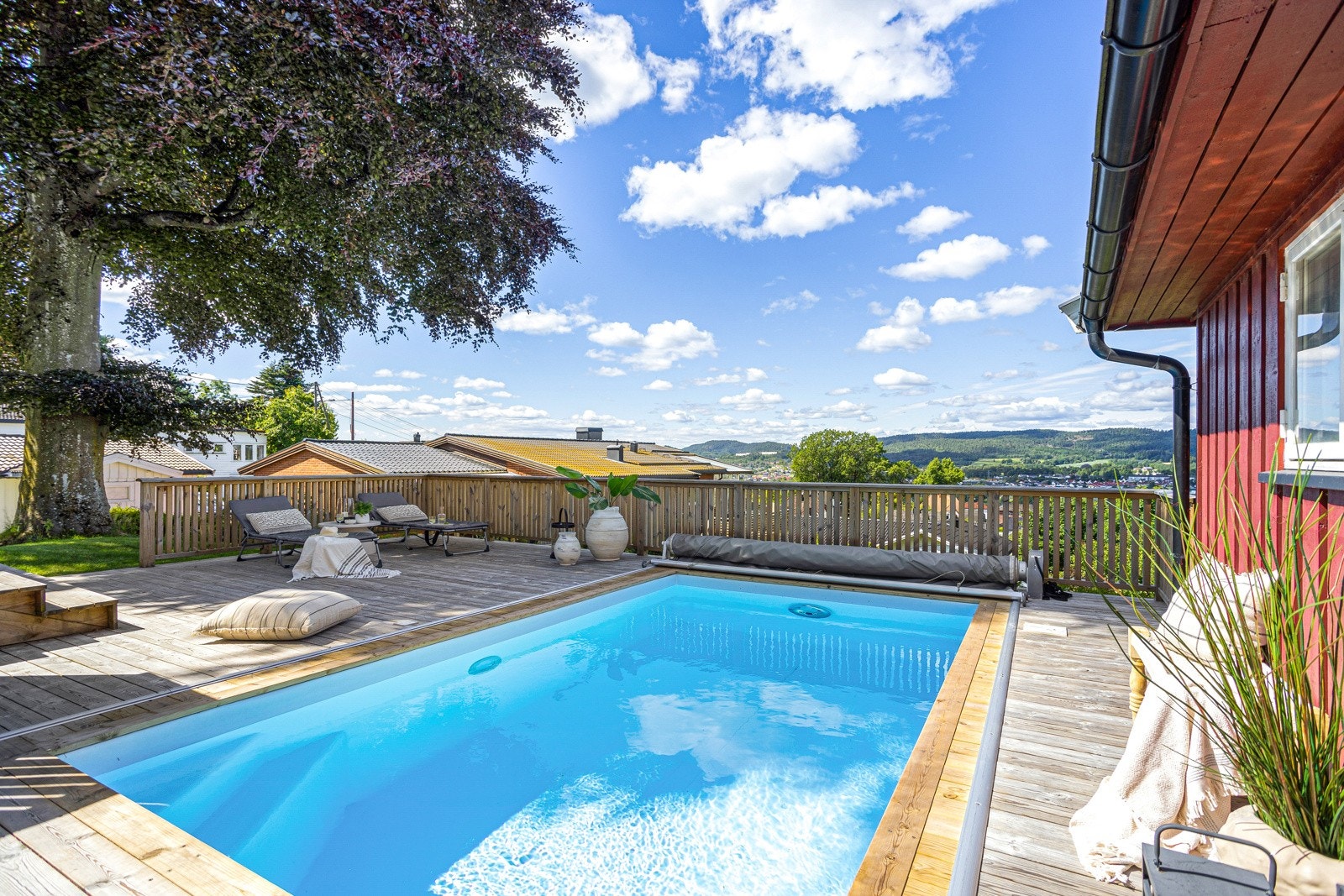 Svømmebasseng med motstrøm. Galleribilde