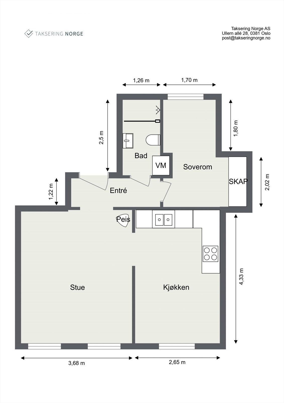 Plantegning. Galleribilde