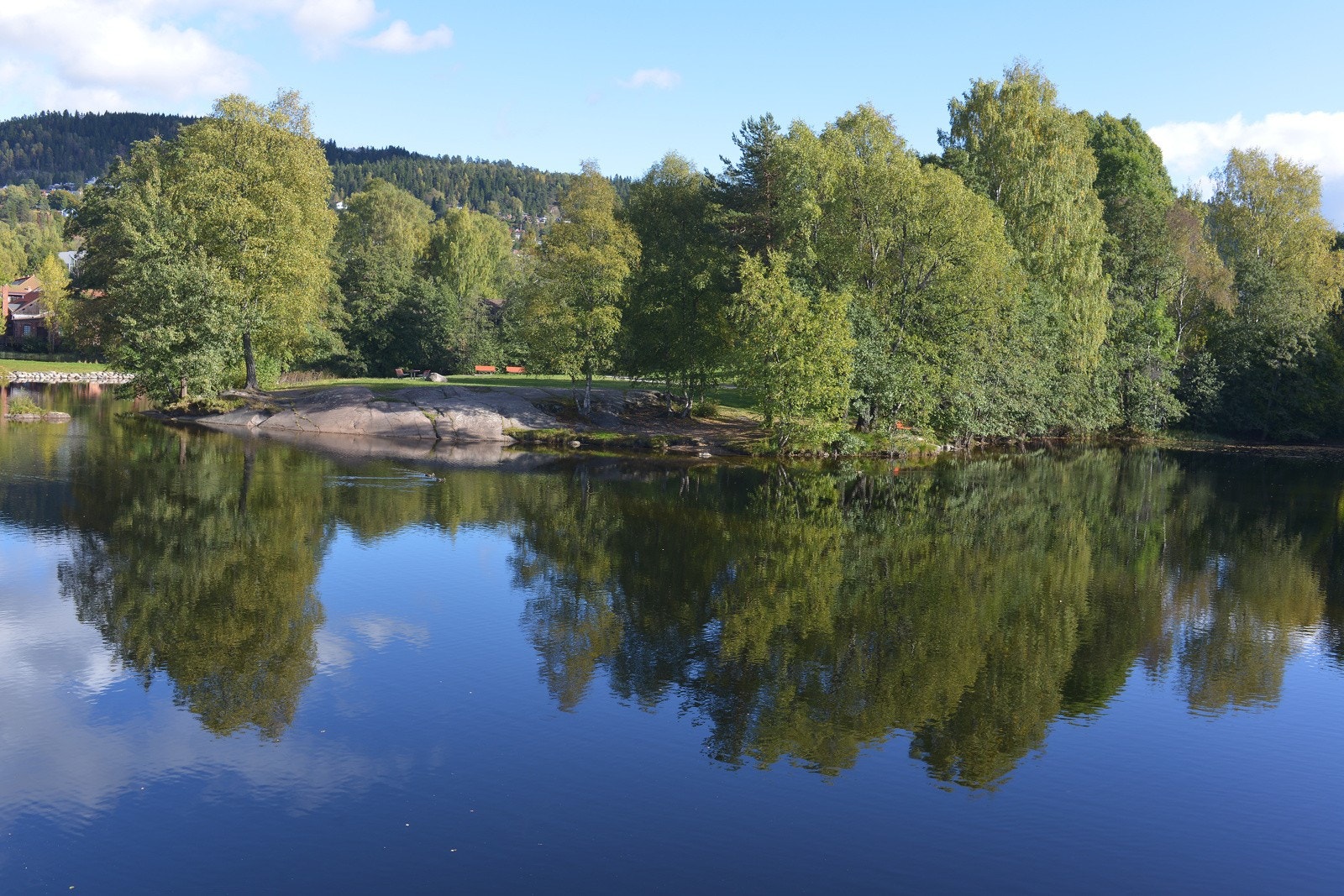 Frysja med flotte bademuligheter om sommeren Galleribilde
