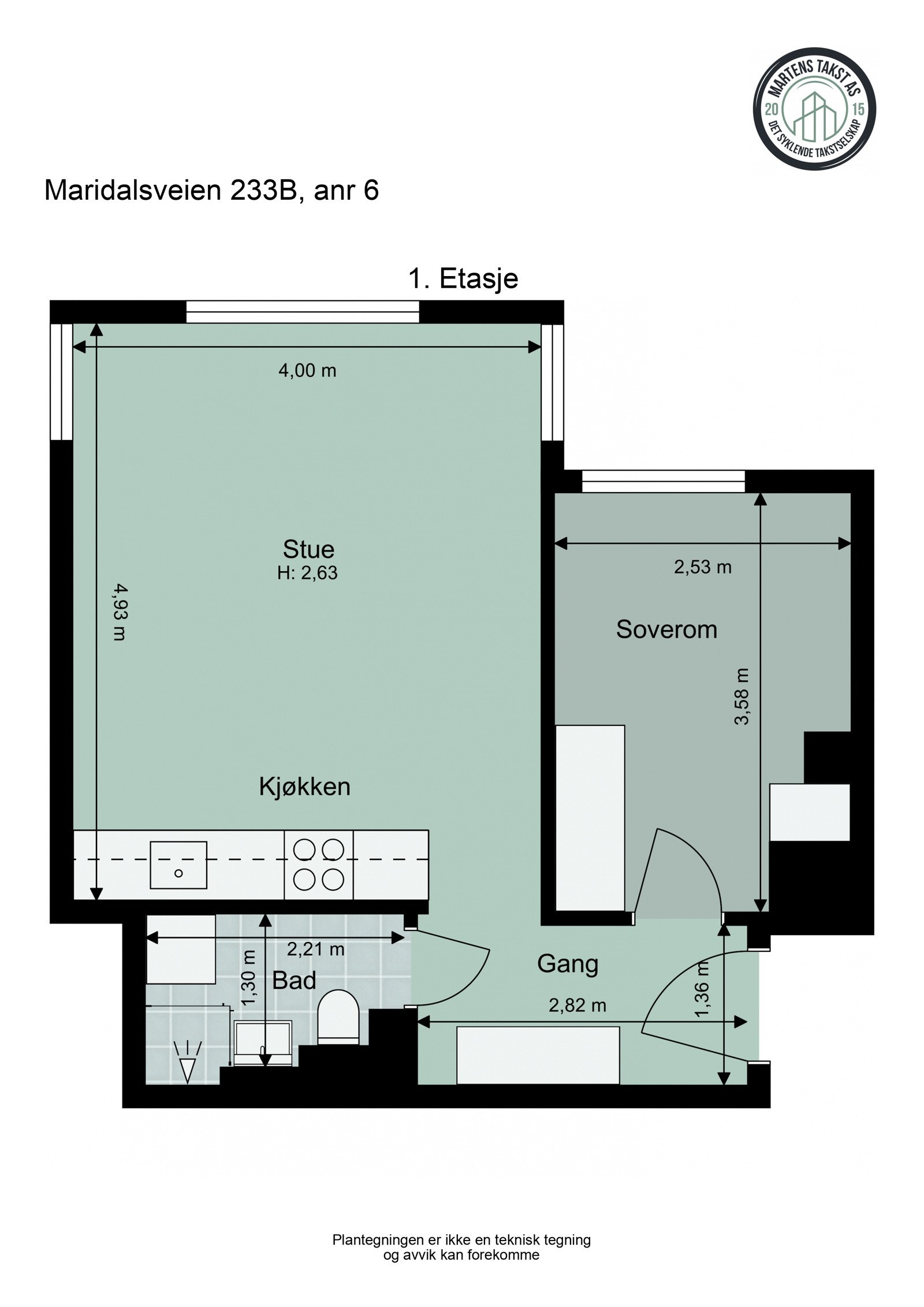 - Plantegning - Galleribilde