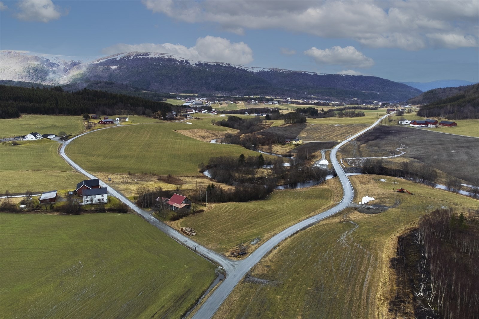 Dronefoto Galleribilde