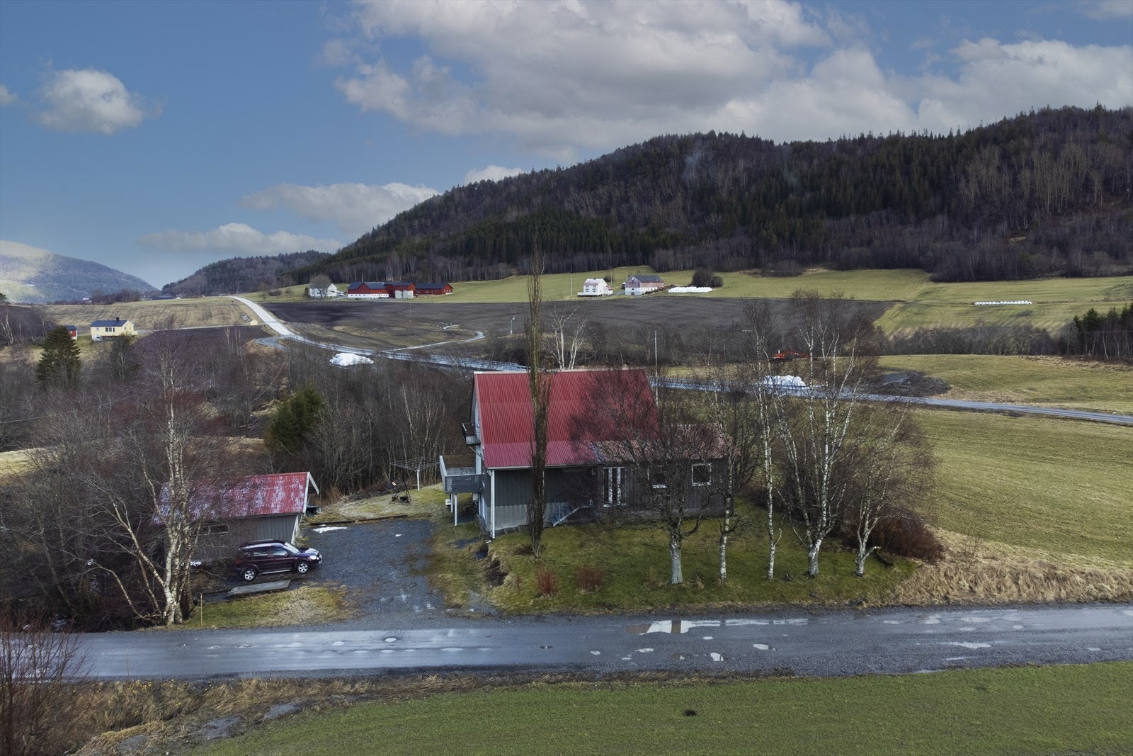 Dronefoto Galleribilde