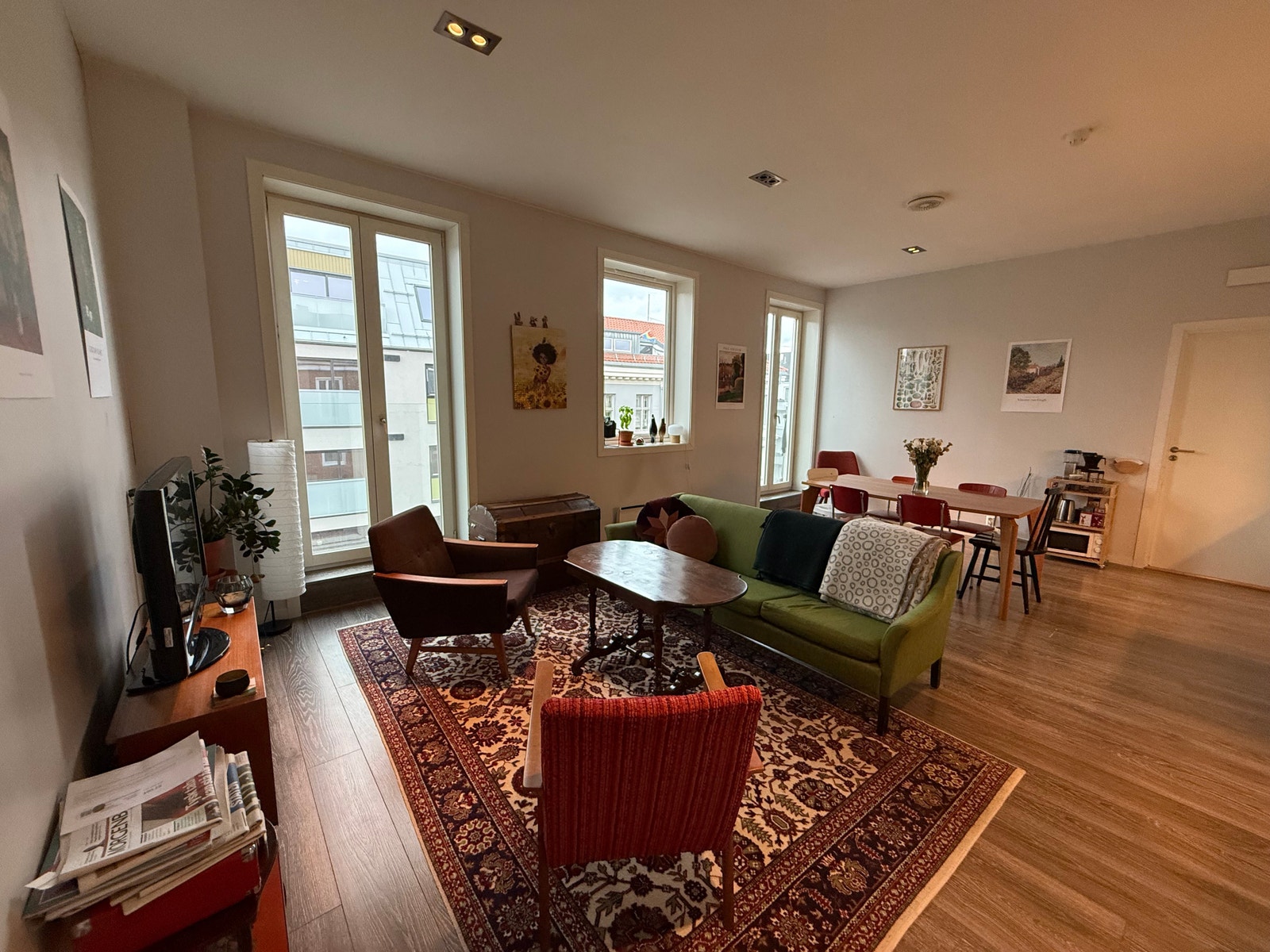 Åpen kjøkken / stue løsning Galleribilde