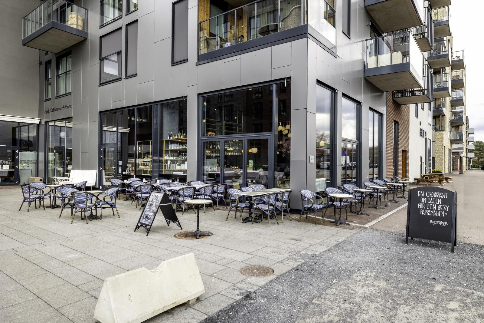 Grains - Fransk håndverksbakeri, konditori & brasseri og pizza ligger i Frysjaparken Galleribilde