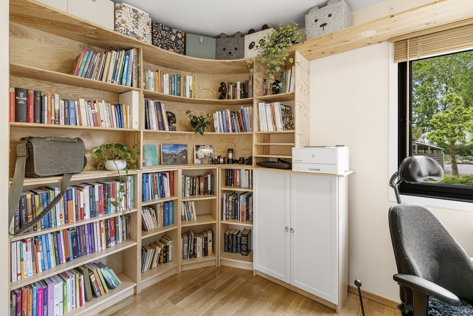 Soverom 3 er innredet/benyttet til kontor, men kan tilbakeføres til soverom Galleribilde