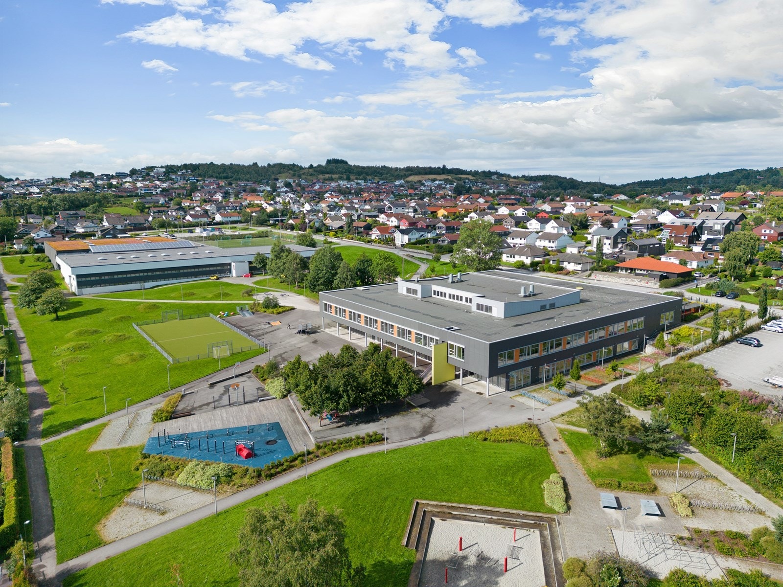 Nærområde - Flere skoler og barnehager Galleribilde