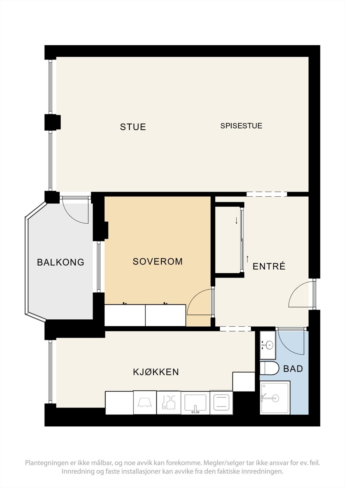 Plantegning 7.etasje Galleribilde