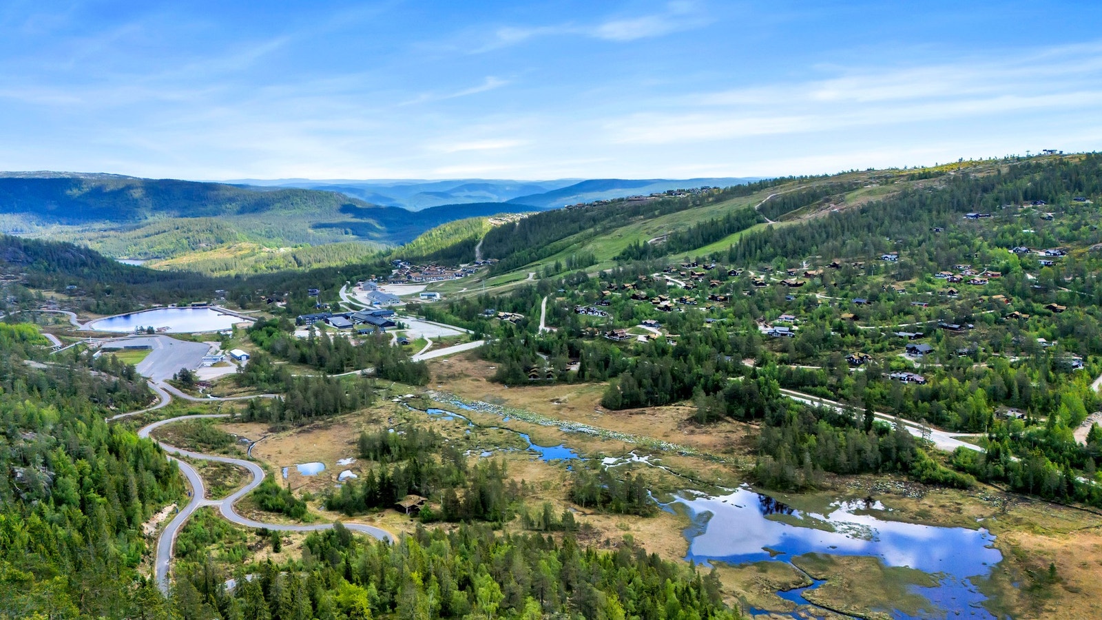 Mange flotte tur- og sykkelstier. Galleribilde