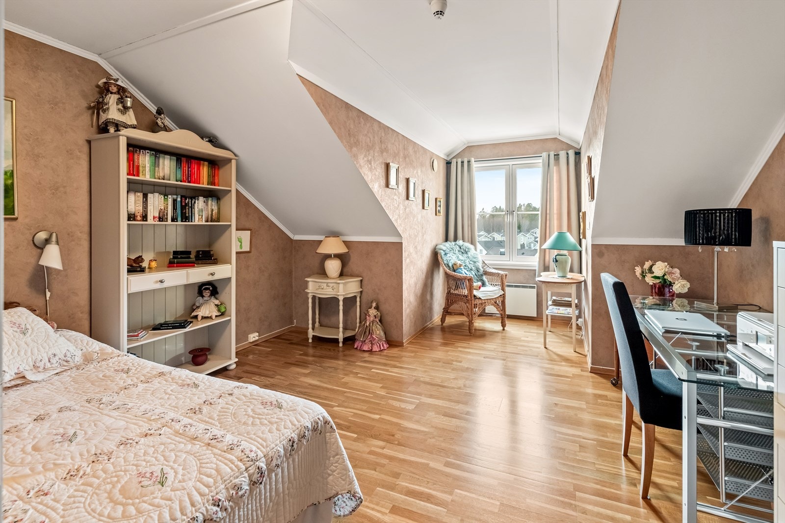 Her er det også god plass til ønsket møblement. Galleribilde