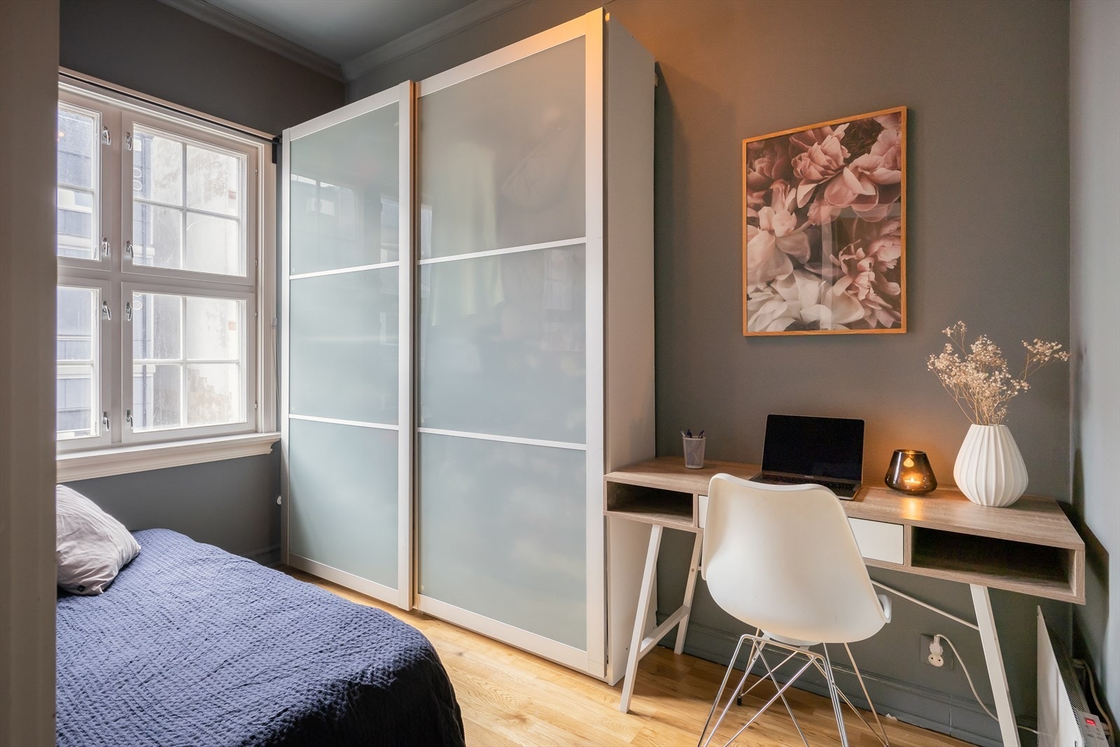 Leiligheten disponerer to boder i kjelleren for praktisk oppbevaring, hvorav den ene har strømuttak. Galleribilde