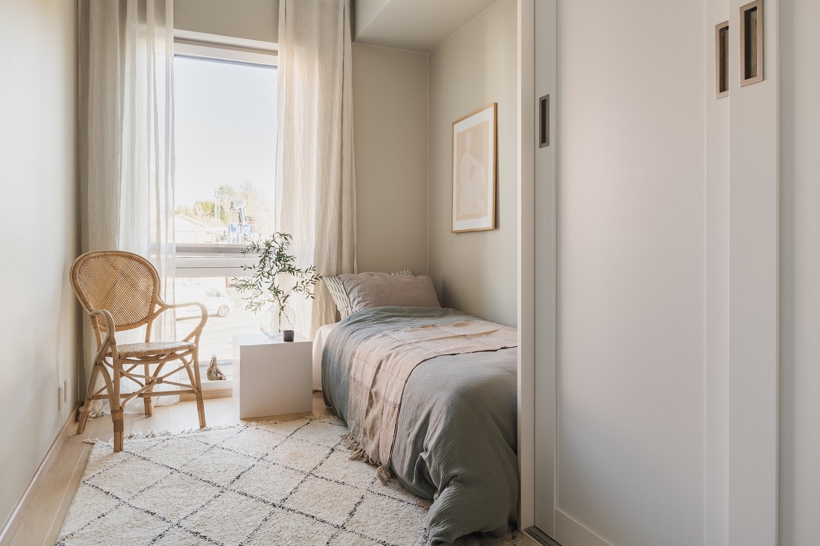 Soverom nr. 2 egner seg ypperlig som et gjesterom eller kontor Galleribilde