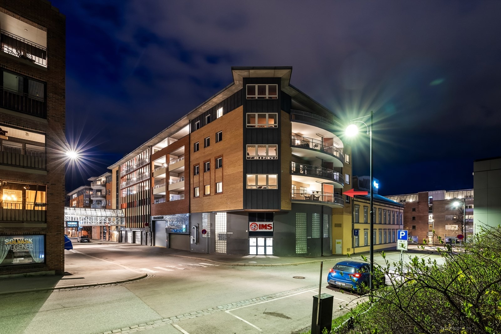 Leiligheten har en fin internbeliggenhet i 3.etasje Galleribilde