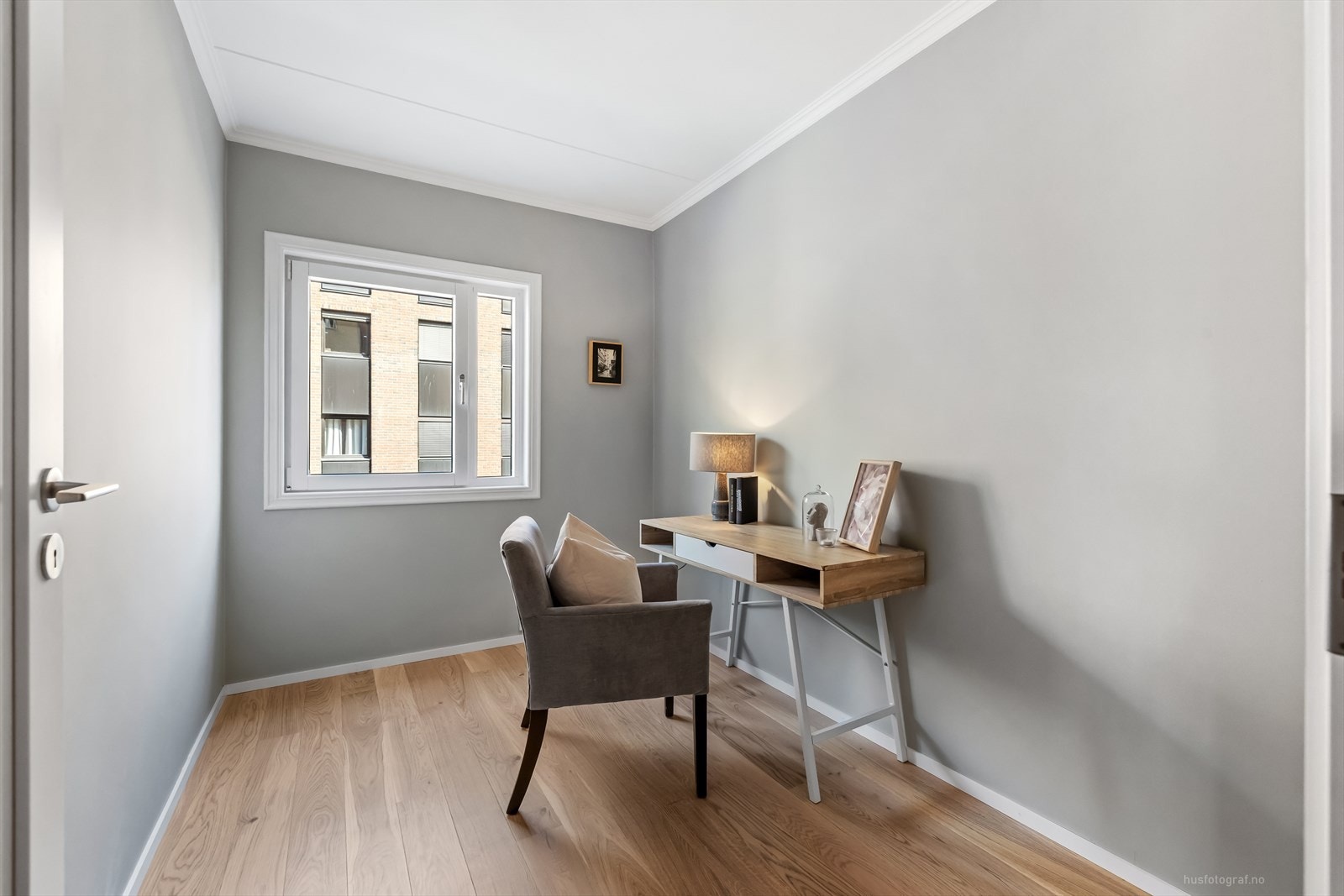 Soverom 3 kan fint innredes som kontor. Galleribilde