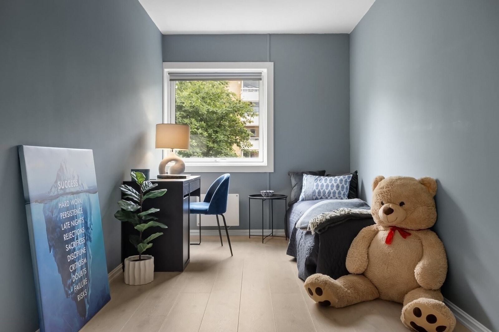 Leiligheten har to soverom, begge av god størrelse. Galleribilde