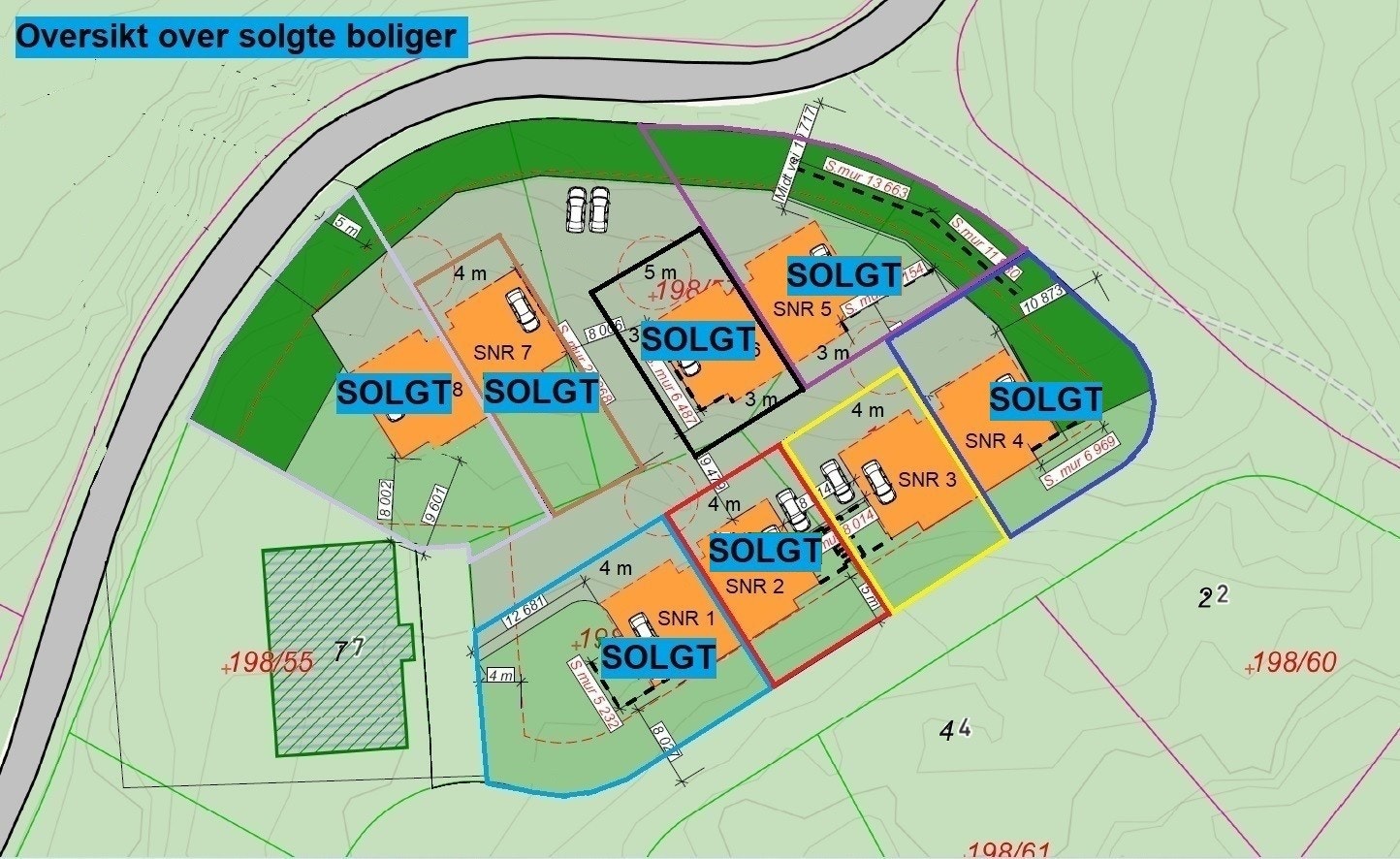 Oversikt over solgte boliger Galleribilde