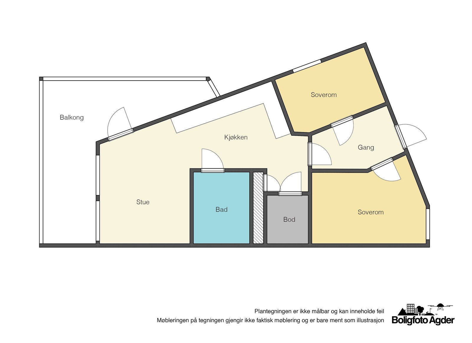 Planskisse Galleribilde