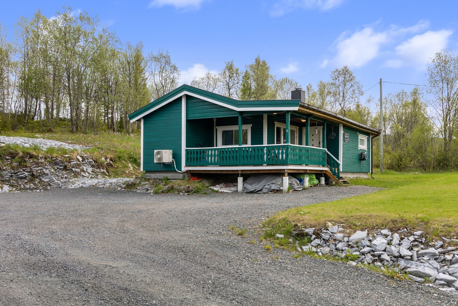 Gode parkeringsmuligheter på eiendommen Galleribilde