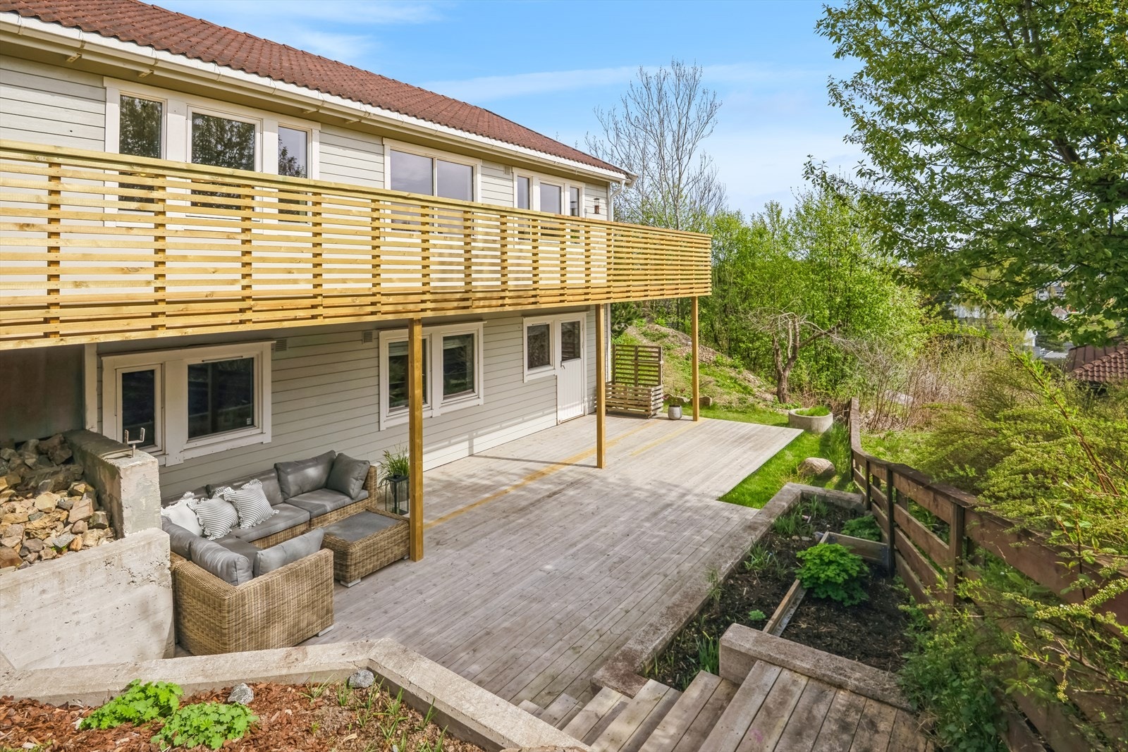 Boligen ble bygd i 2001 med har fått store oppgraderinger siden den tid. Galleribilde