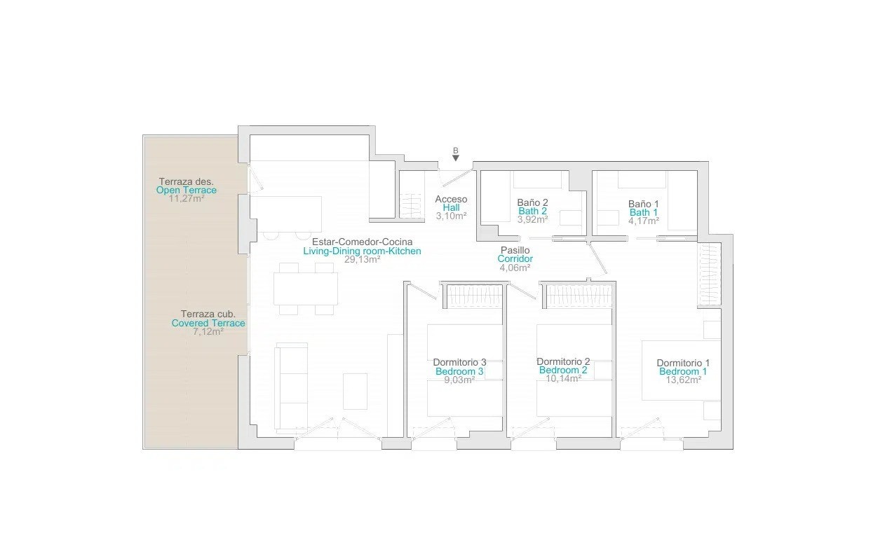 Plan tegning Galleribilde