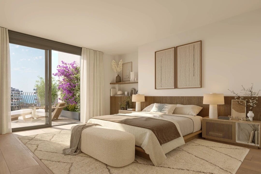 Ett av soverommene Galleribilde