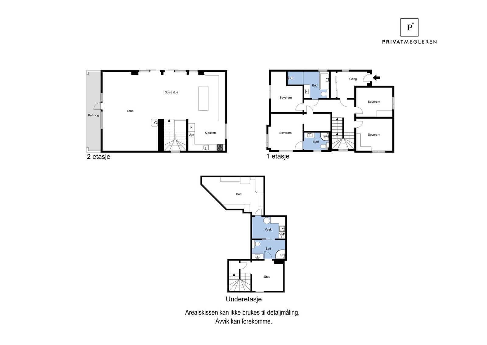 Plantegninger hoveddel Galleribilde