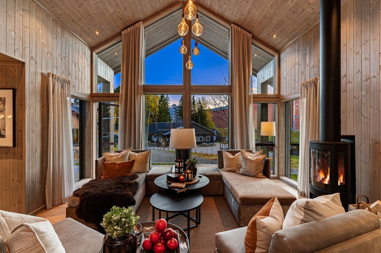 Illustrasjonsbilde fra Saltdalshytta (Tilnærmet lik hytte. Avvik forekommer). Galleribilde