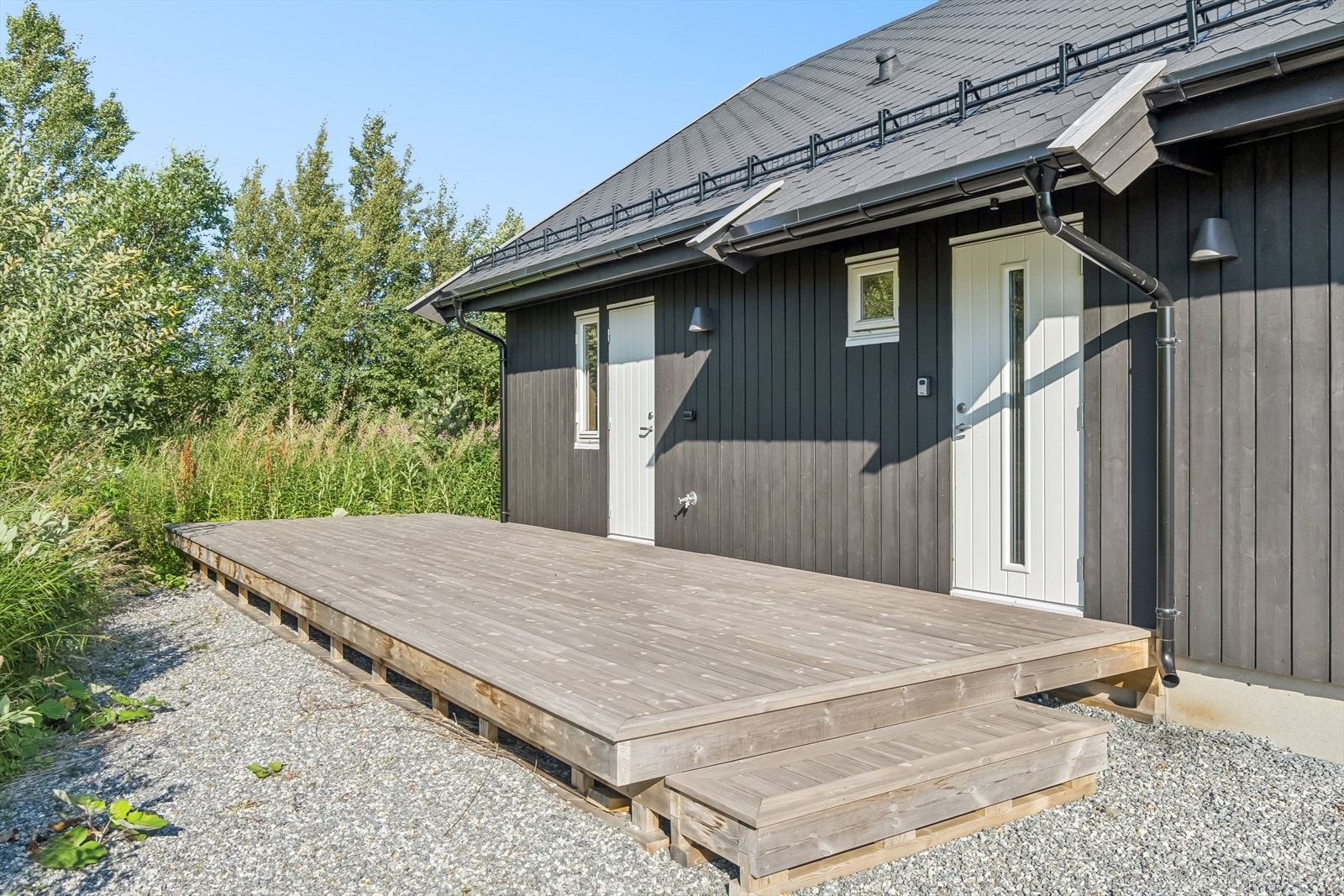 Hytta er nylig malt utvendig Galleribilde