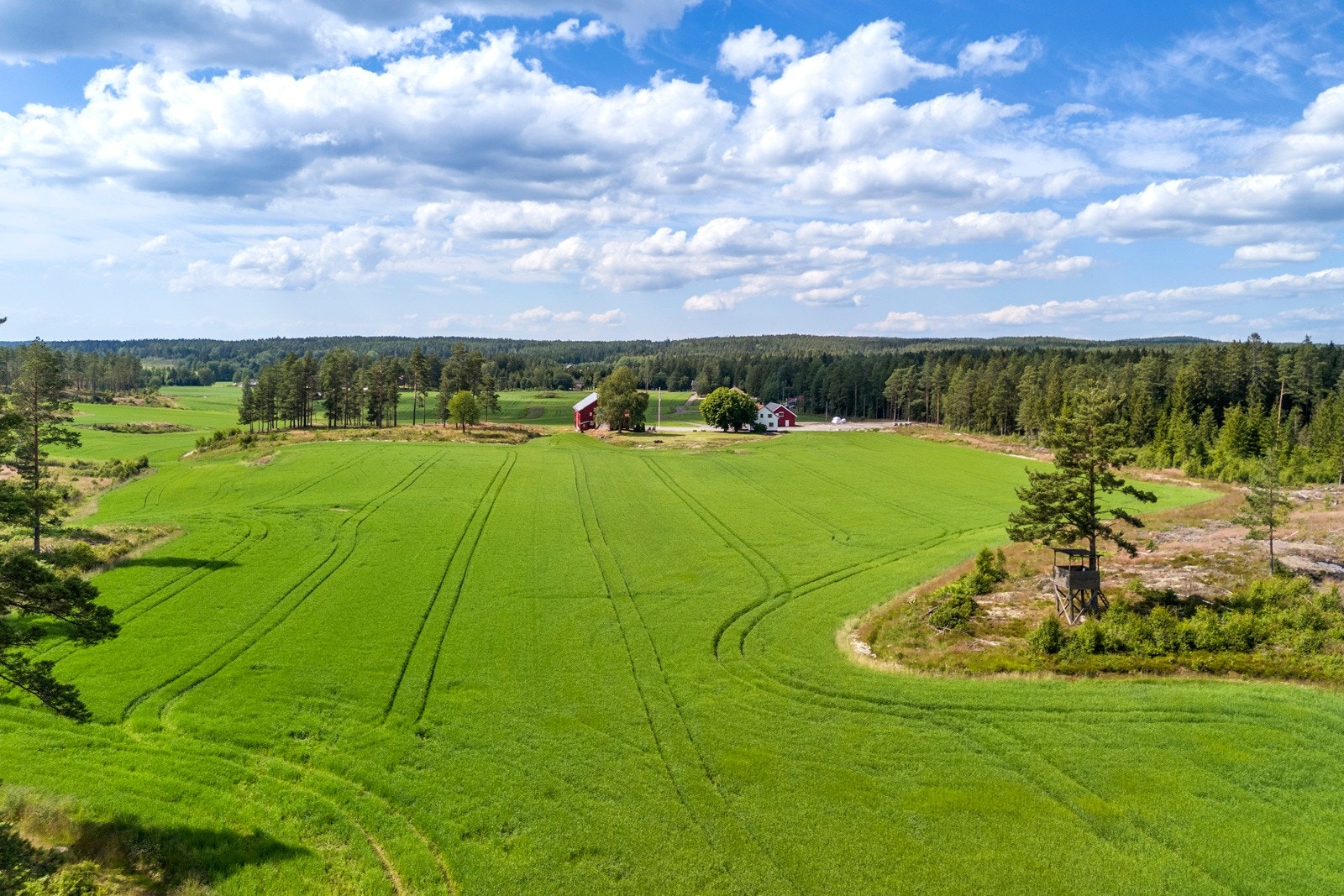 Dronefoto Galleribilde