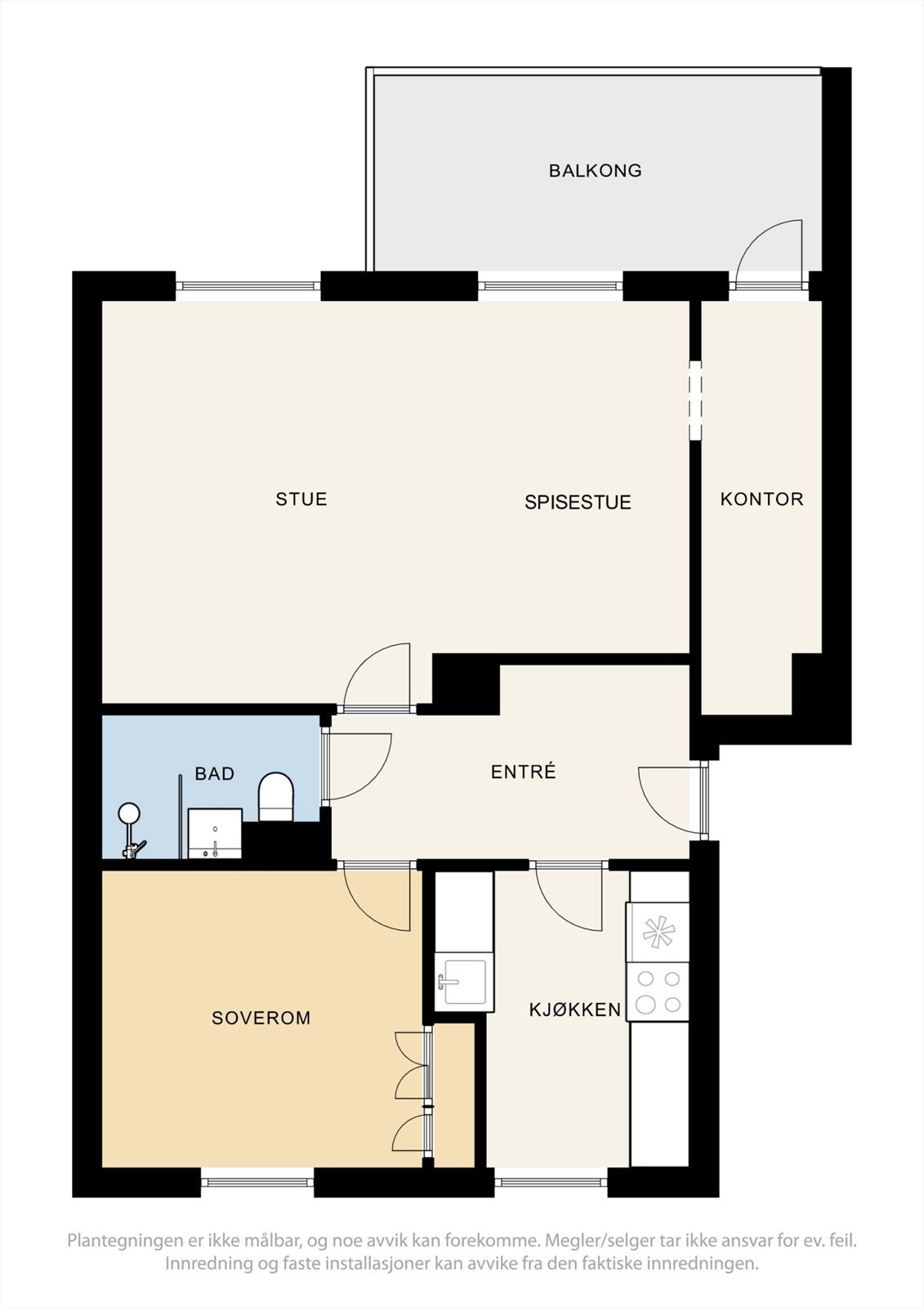 Plantegning: Galleribilde