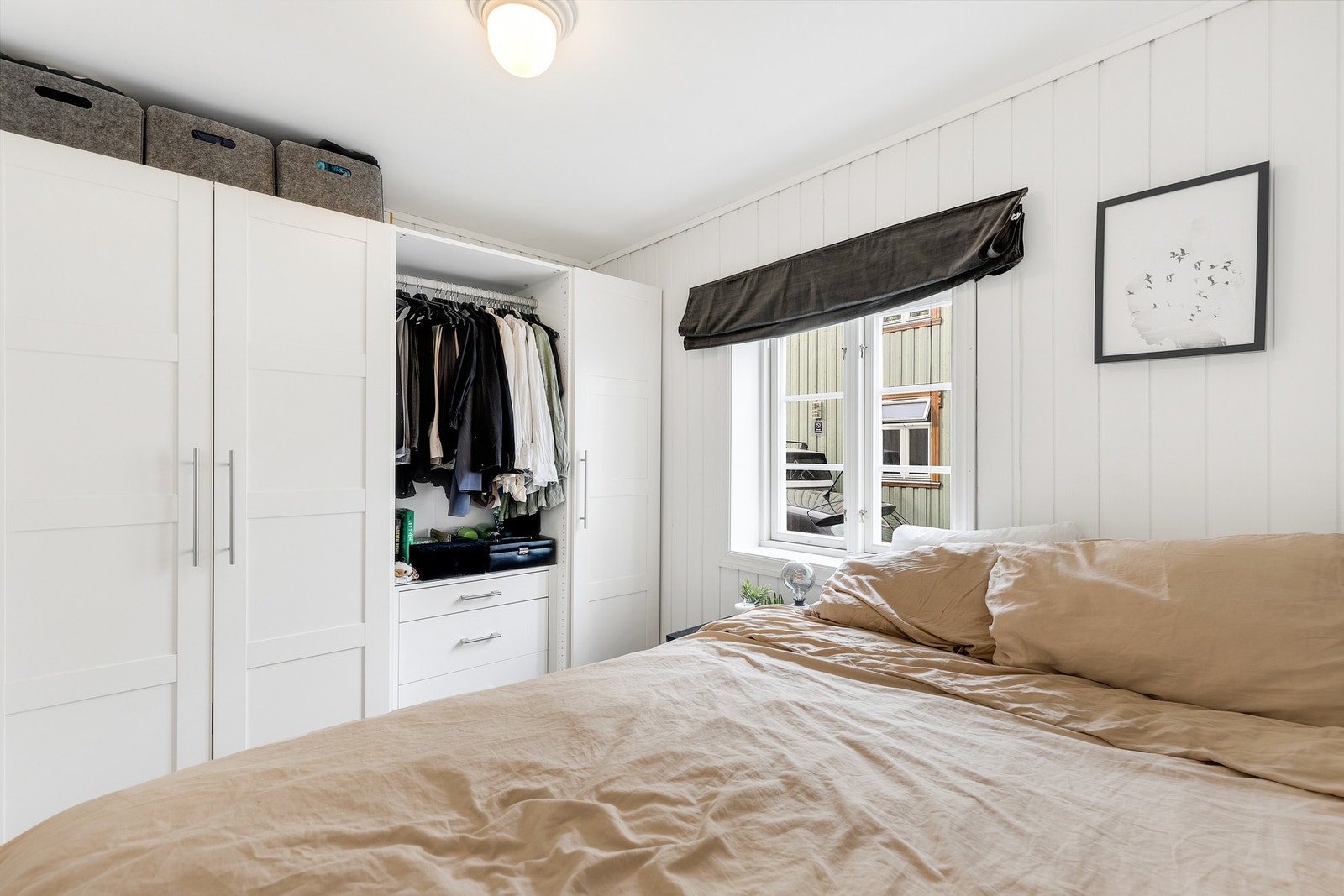 Her er det også god plass til garderobeskap. Galleribilde