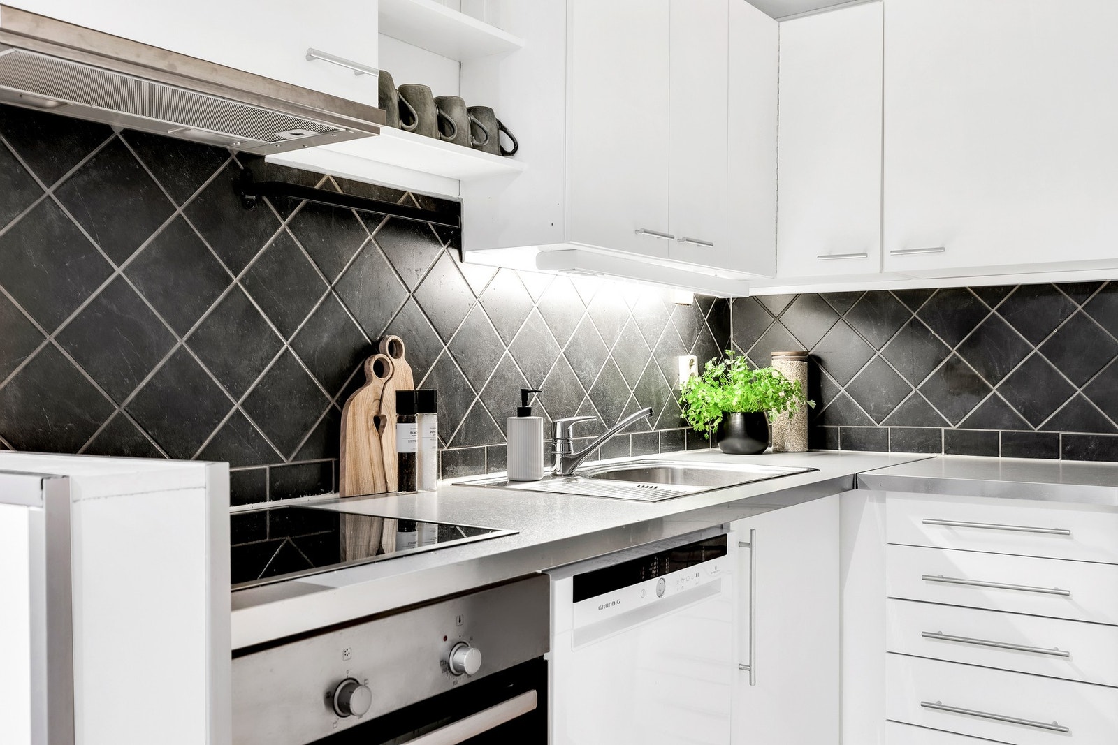 Kjøkkenet er på 11,2 kvm. Galleribilde