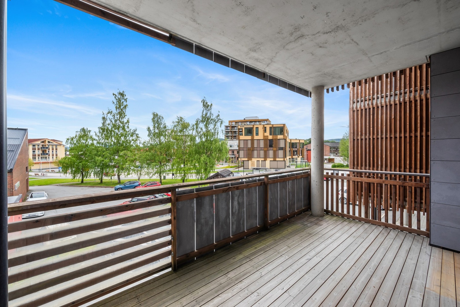 Balkongen er på 11,5m² med gode solforhold. Galleribilde