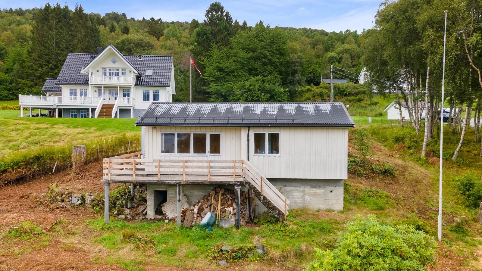 Fasade mot syd Galleribilde