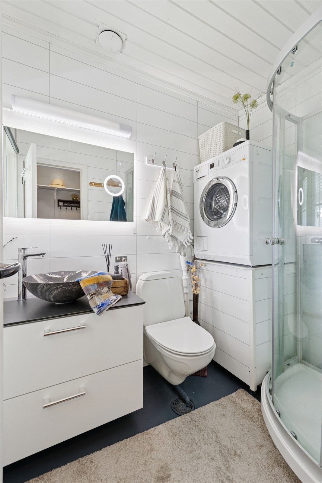 Oppgradering av baderommet må påregnes. Galleribilde