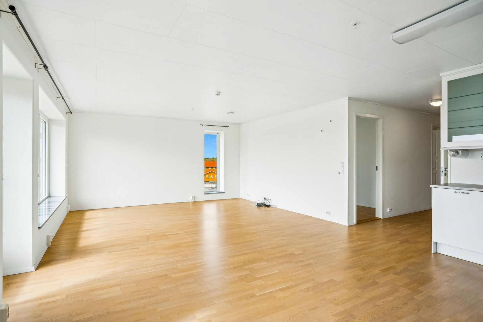 Her får du både oppvarming til gulvvarme og varmtvann, TV, internett, kommunale avgifter m.m. inkludert i fellesutgiftene Galleribilde