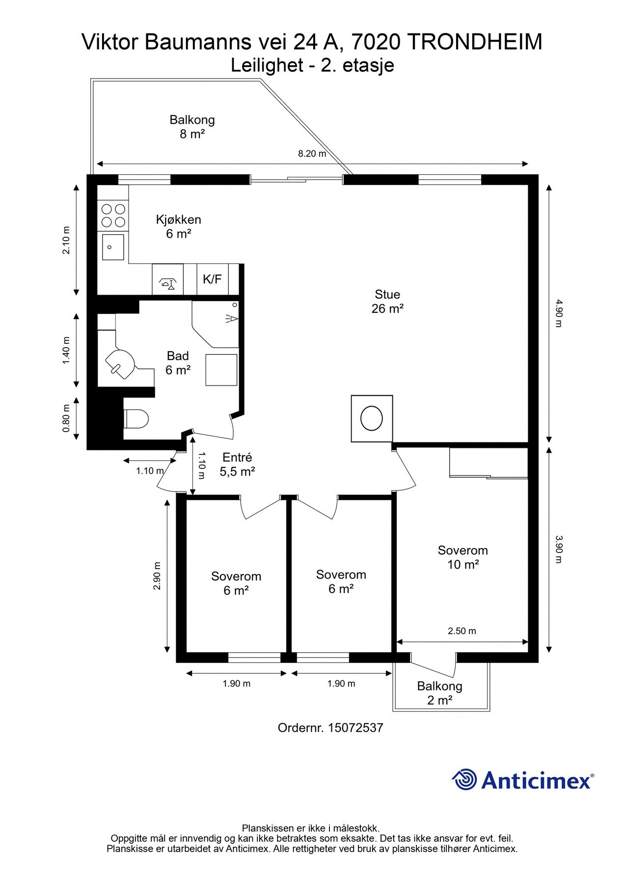 Gjør deg kjent med planløsningen før vi fortsetter presentasjonen! Galleribilde