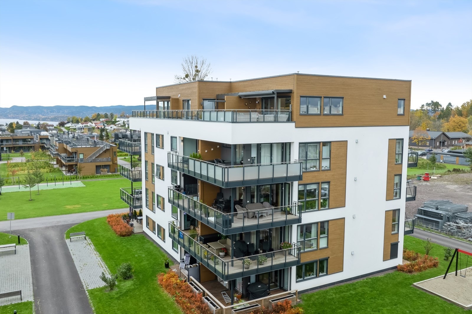 Rolig område med gangavstand til dagligvare og treningssenter Galleribilde