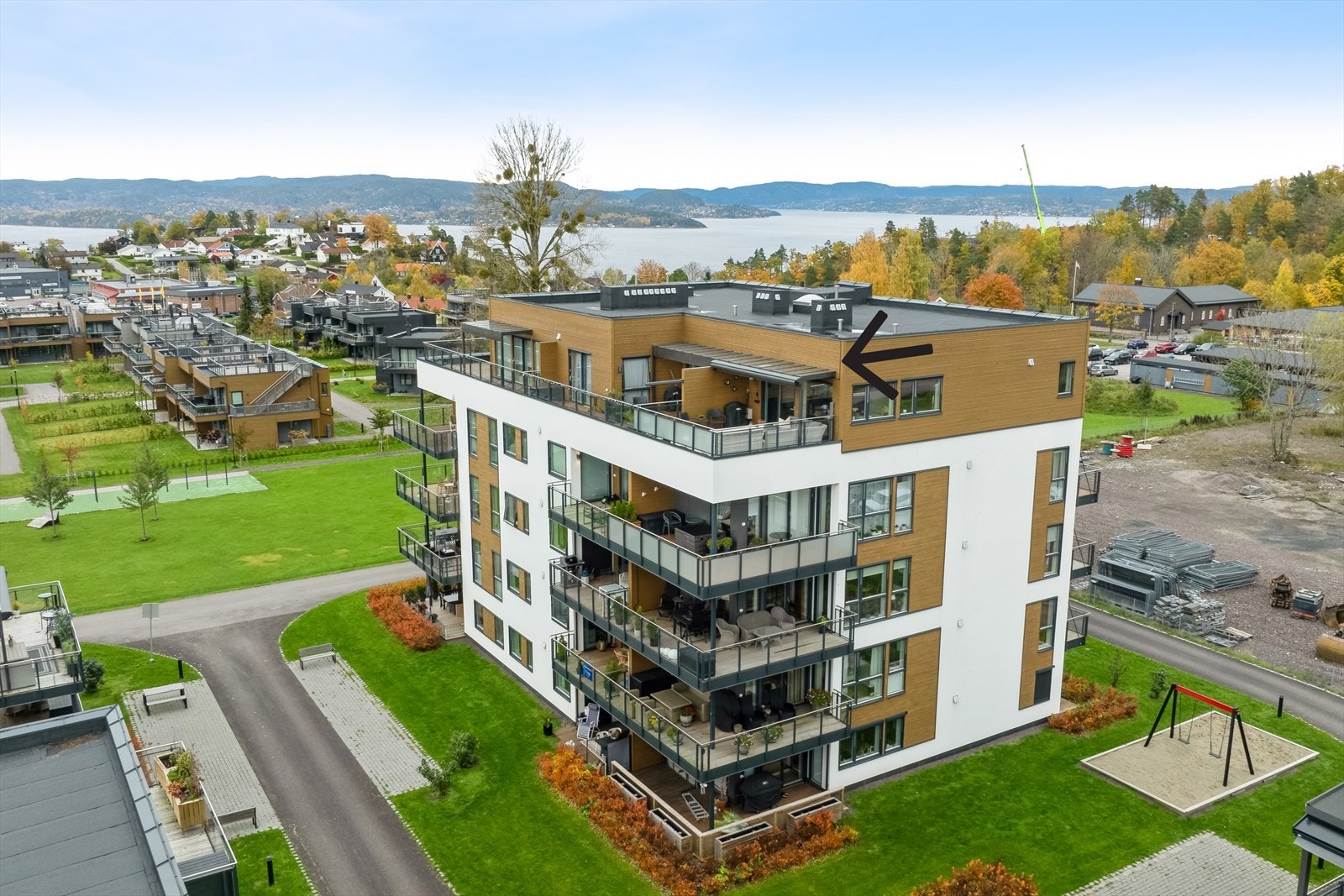 Toppleilighet beliggende i 5.etg. Galleribilde