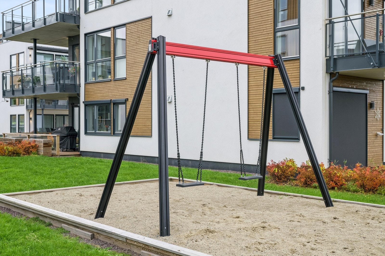 Her kan barna boltre seg Galleribilde