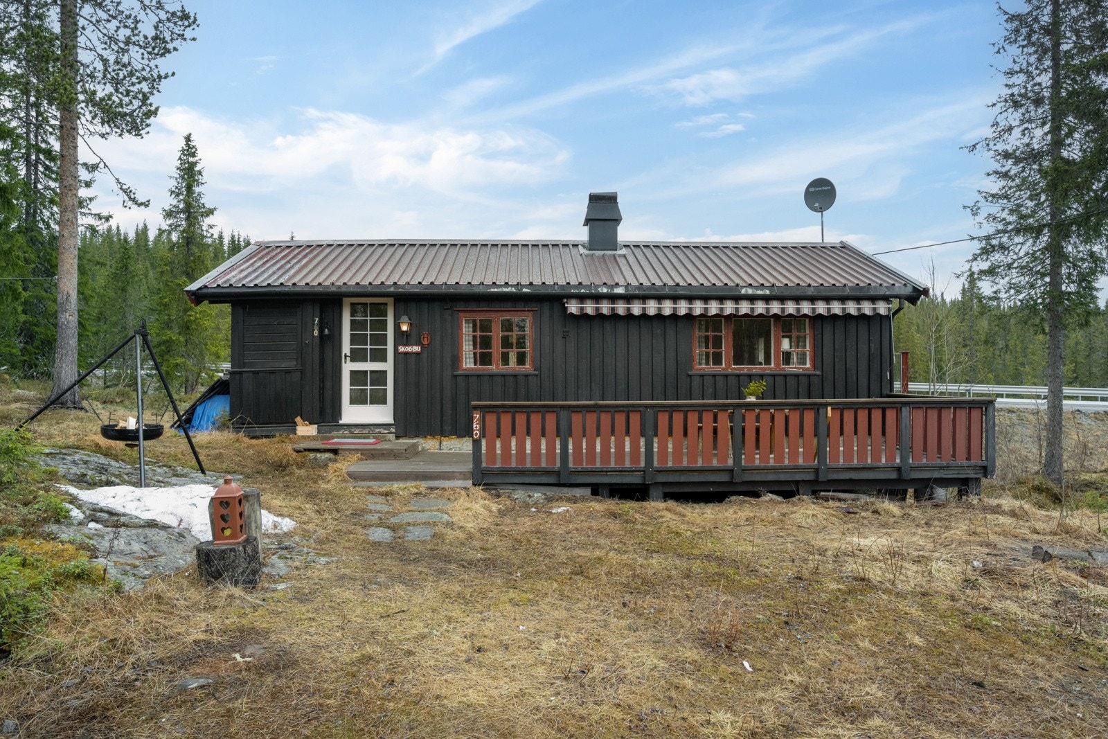 Fint turterreng i umiddelbar nærhet sommer som vinter og kort avstand til preparerte skiløyper Galleribilde