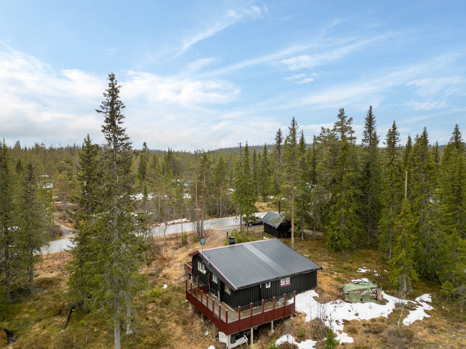Fint turterreng i umiddelbar nærhet sommer som vinter og kort avstand til preparerte skiløyper. Galleribilde