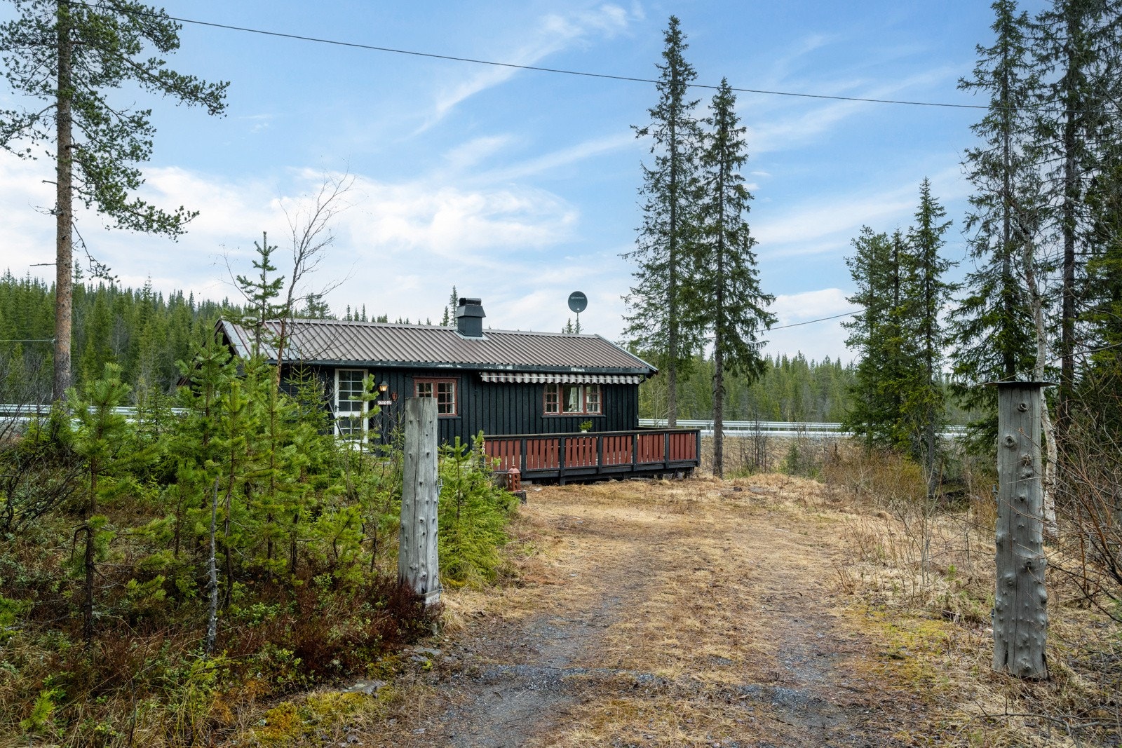 Dette er en koselig fritidseiendom beliggende på Tonsåsen ca. 700 moh Galleribilde