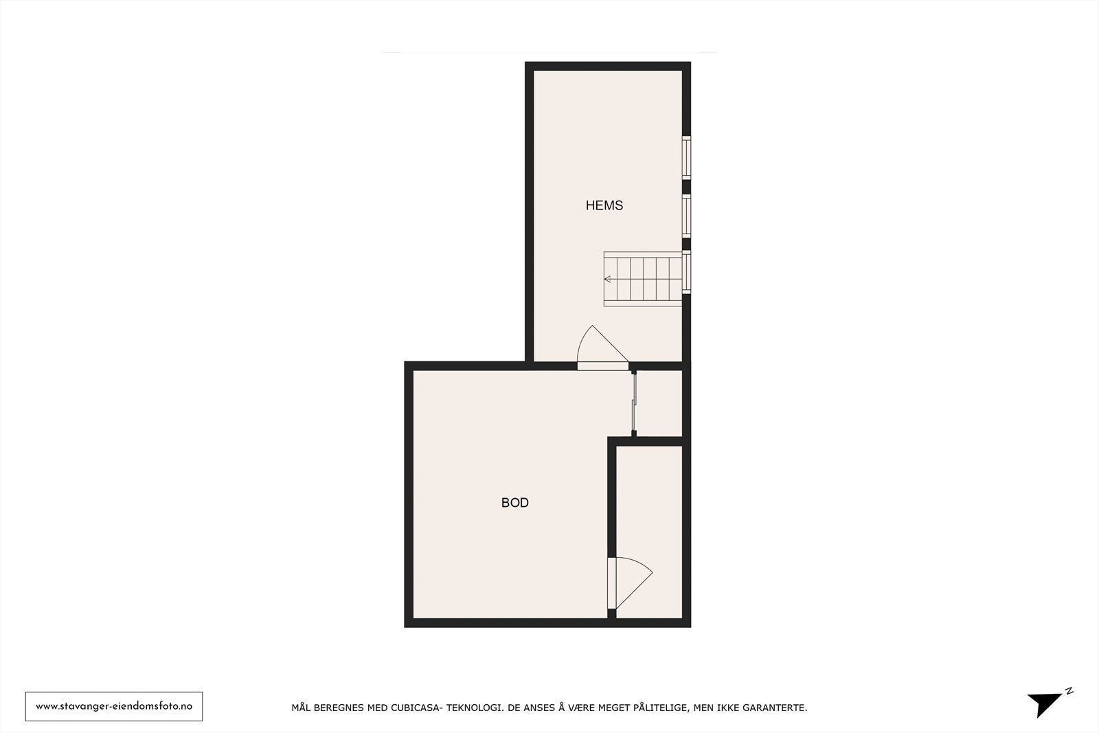 Plantegning Hems Galleribilde