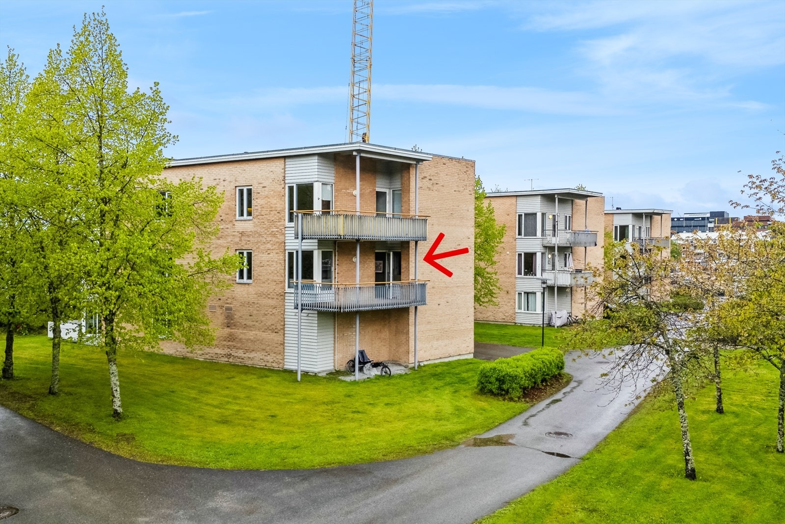 Leiligheten ligger i 2. etg. Utgang til balkong Galleribilde
