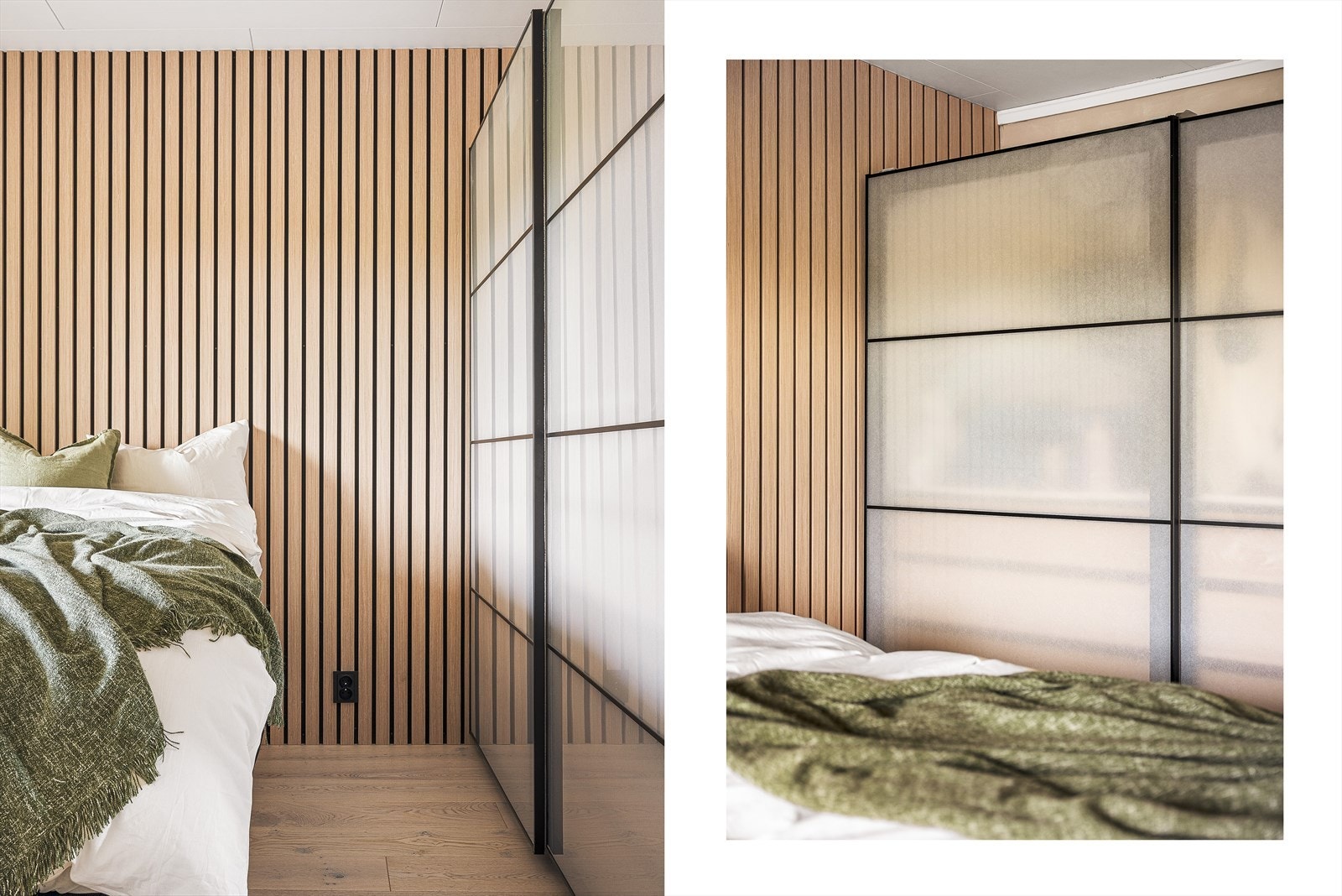 På soverom er det behagelig parkettgulv. Galleribilde