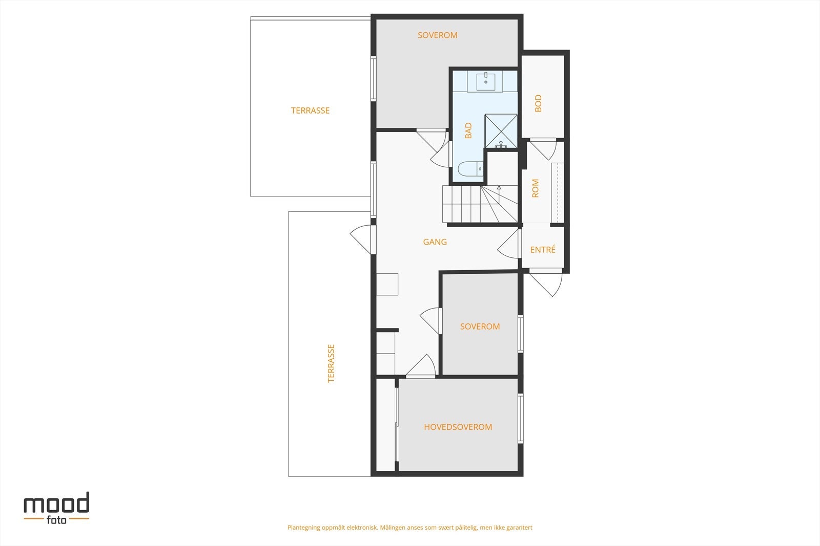 Plantegning 1.etasje Galleribilde